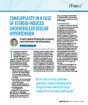 Canaloplasty in a Case of Steroid-Induced Uncontrolled Ocular Hypertension image