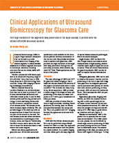 Clinical Applications of Ultrasound Biomicroscopy for Glaucoma Care image