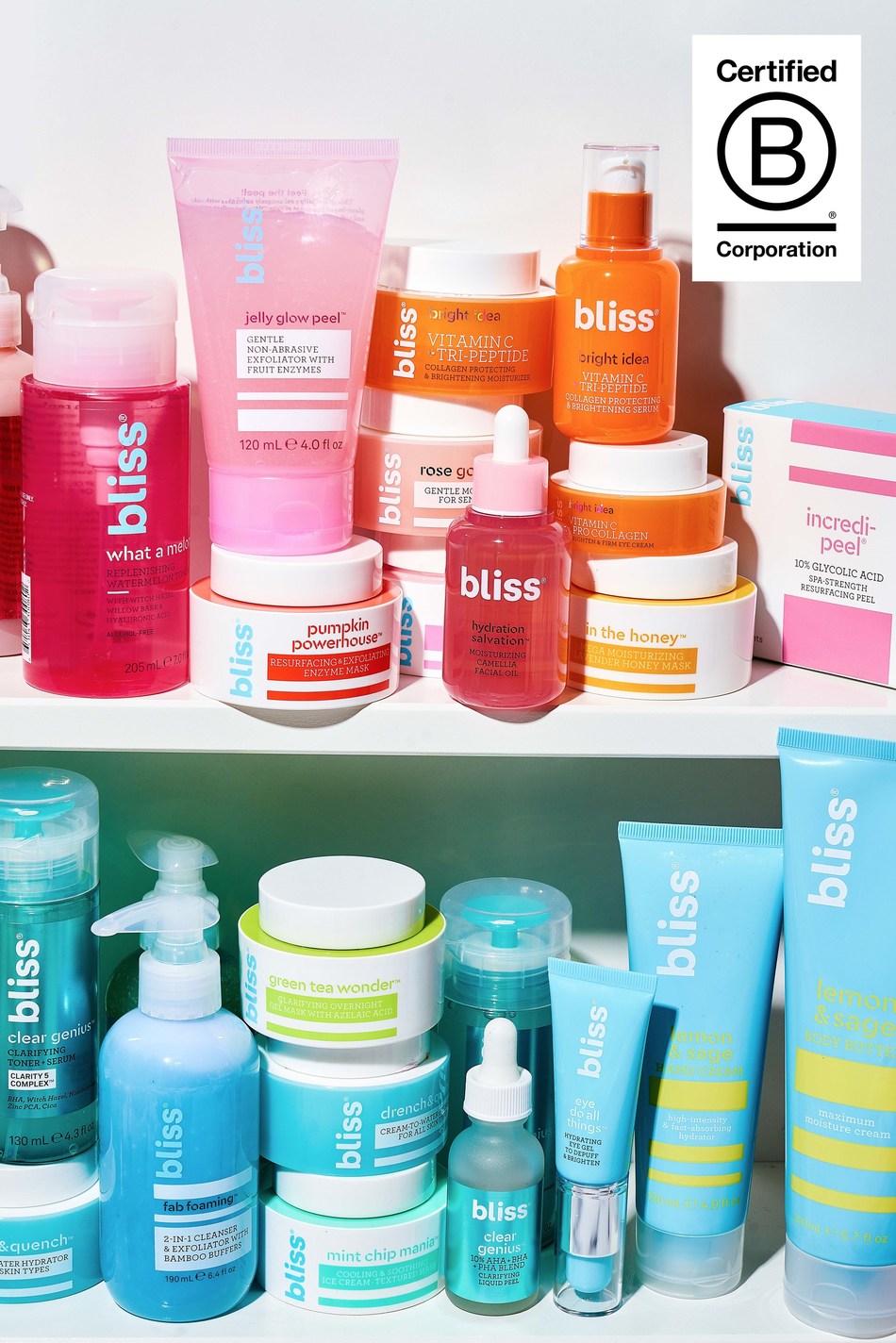 Bliss Becomes First Mass & Drug Skincare Brand To Receive B Corp ...