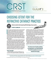 Choosing iStent for Refrective
