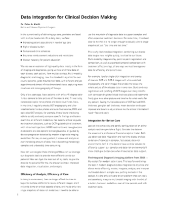 Data Integration - ZEISS Retina Workflow