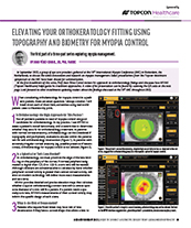 Elevating Your Orthokeratology Fitting Using Topography and Biometry for Myopia Control image