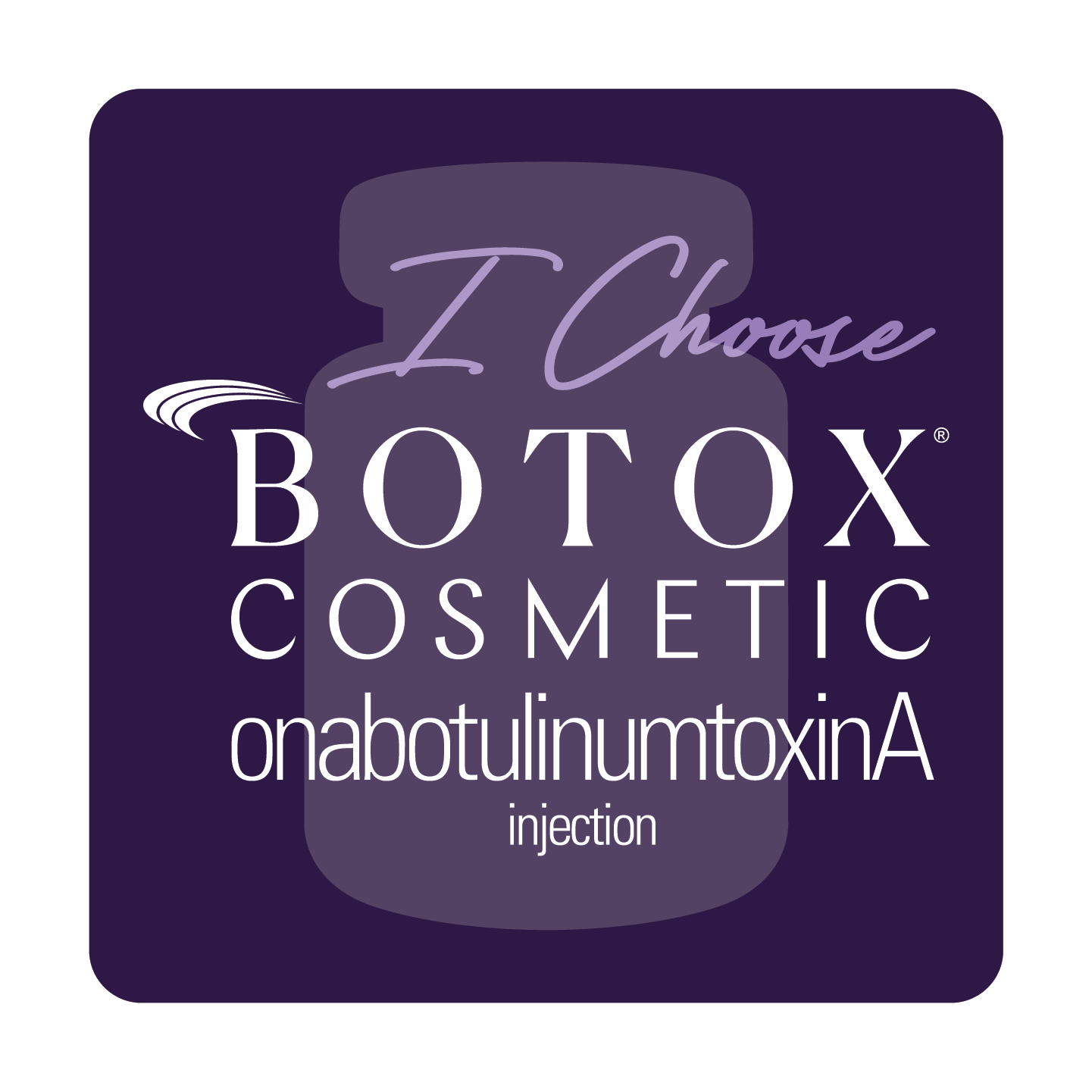 I choose BOTOX Cosmetic podcast art