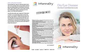 InflammaDry Dry Eye Brochure