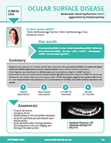 Meibomian Gland Dysfunction (MGD) Aggravated by Blepharoplasty image