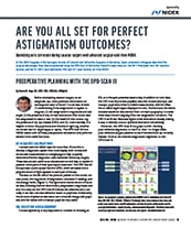 Are You All Set for Perfect Astigmatism Outcomes? image