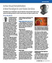 Active Visual Rehabilitation: A New Paradigm in Low Vision Services image