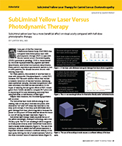 Subliminal Yellow Laser Versus