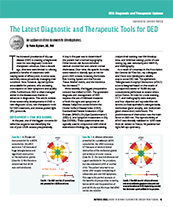 The Latest Diagnostic and Therapeutic Tools for DED image