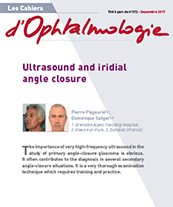 Ultrasound and Iridial Angle