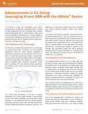Advancements in ICL Sizing: Leveraging AI and UBM with the ABSolu® Device thumb