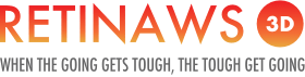 Retinaws 3D Logo